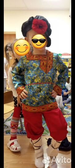 Новогодний костюм русский народный