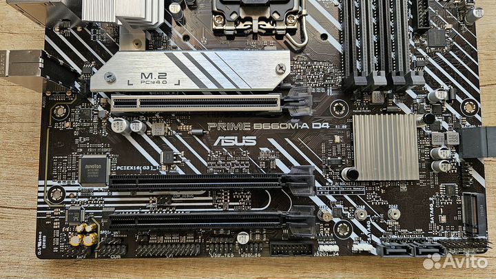 Б/у Мат.плата 1700 asus prime B660M-A D4 4xDDR4