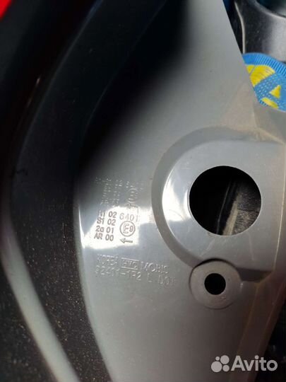 Фара задняя левая Hyundai Solaris 10-17 год хечбек