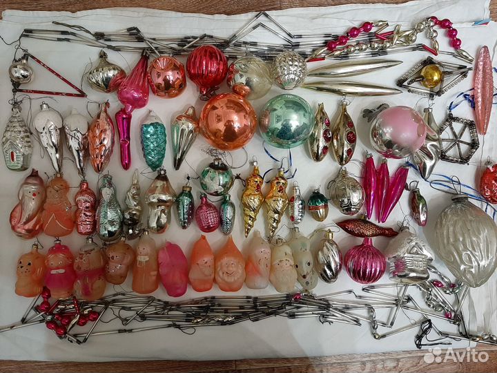 Елочные игрушки СССР