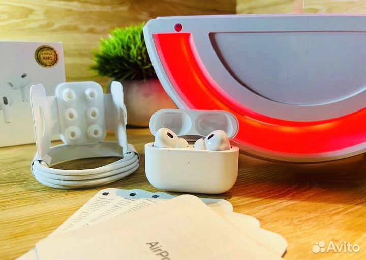 Airpods pro 2 premium с регулировкой громкости