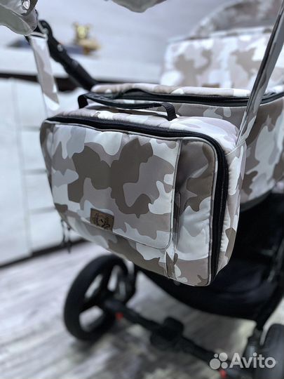 Коляска Adamex Reggio 3 в 1 крутая (доставка)