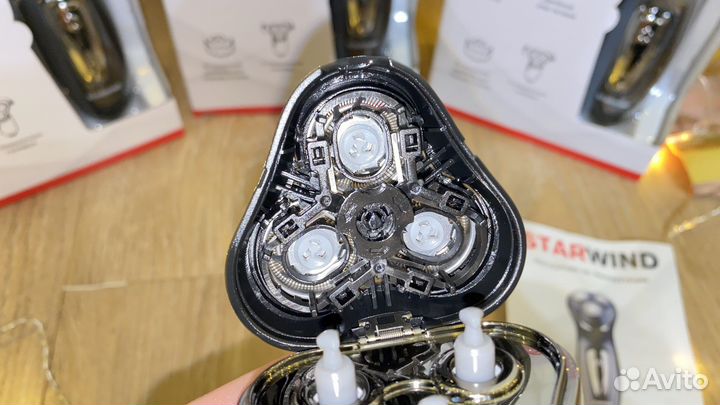 Бритва электрическая новая starwind с триммером