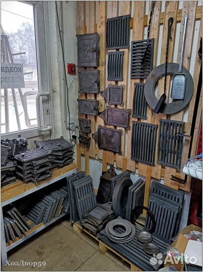 Печное чугунное литье для сауны