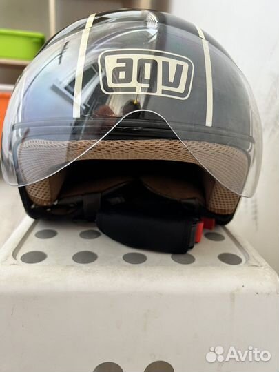 Детский мото шлем