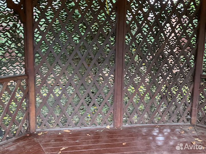 Продам беседку дерево под разбор и самовывоз 4,5 х