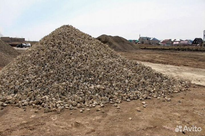 Щебень известняковый на отсыпку