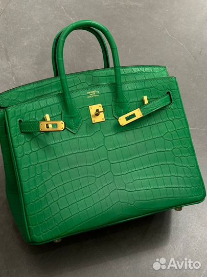 Сумка женская hermes birkin 25 крокодил