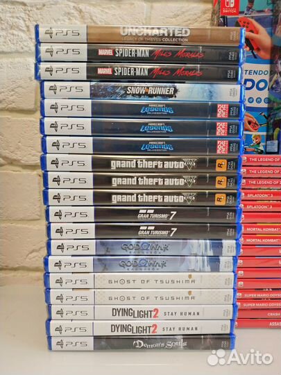 Игры Оптом PS4 / PS5 / Nintendo пак для Евгения