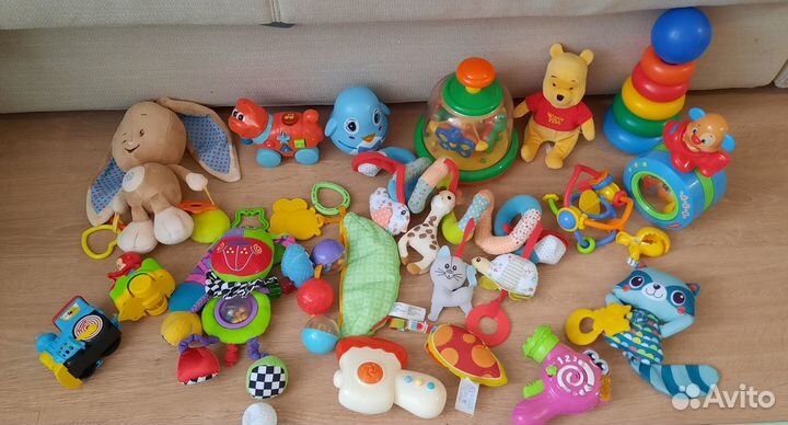 Детские игрушки elc, fisher-price, beby go