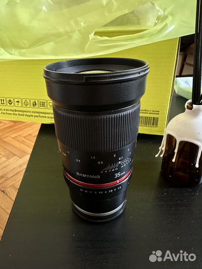 Объектив Samyang 35mm f/1.4 Aspherical UMC Sony E