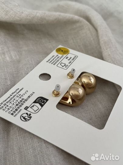 Серьги H&M