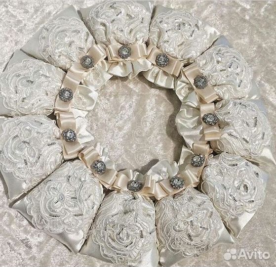 Мешочки для мыды кьус в корзину для невесты