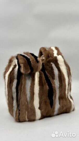 Сумка женская натуральный мех норка