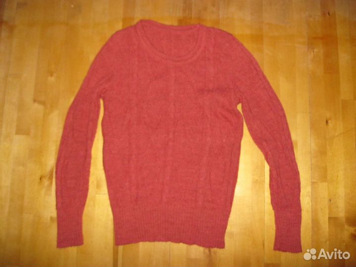 Шерстяной пуловер (р. XS, 40-42 русский)