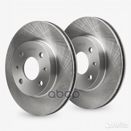 Диск переднего тормоза ваз 2110 (r 13) hofer hf 13