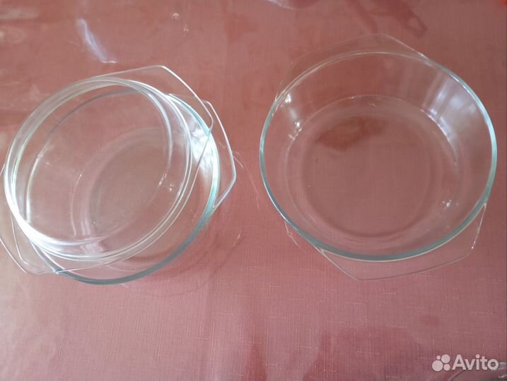 Стеклянная кастрюля