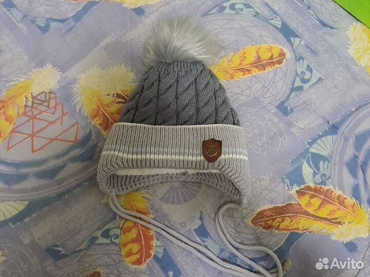 Шапка для мальчика 40-42