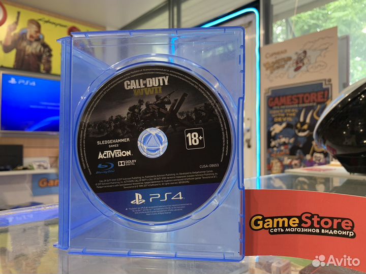 Call Of Duty wwii PS4 Русская версия
