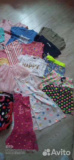 Детские вещи пакетом для девочек