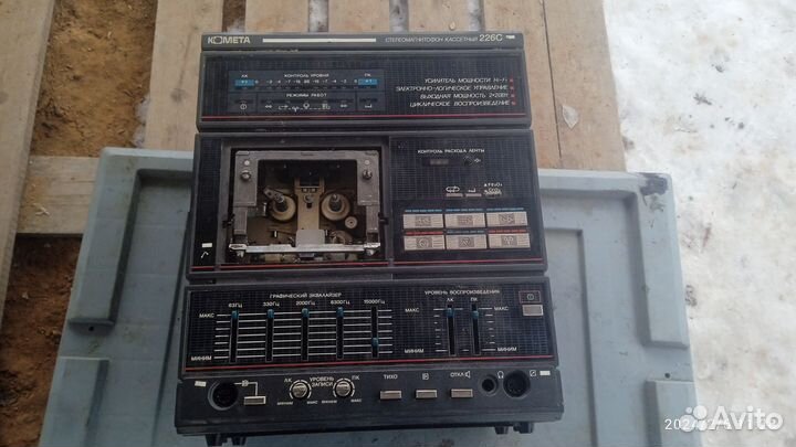 Кассетный магнитофон Комета