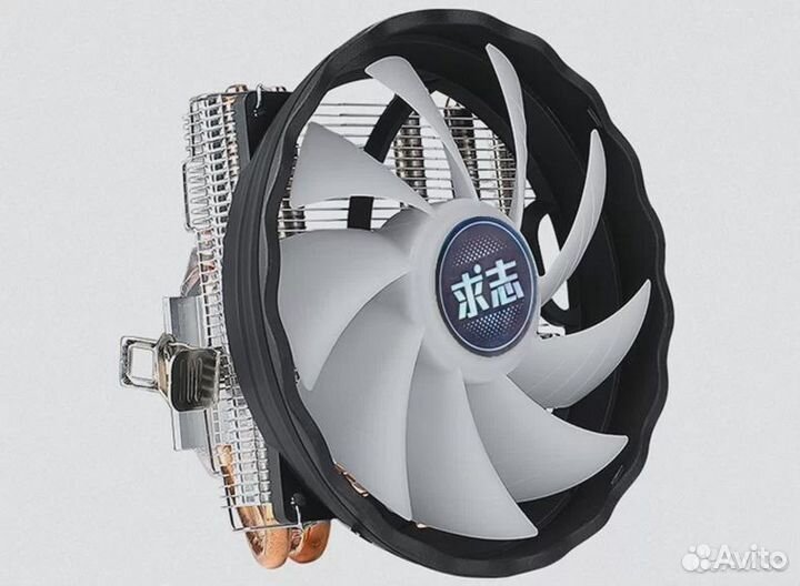 Универсальный горизонтальный башенный кулер c RGB