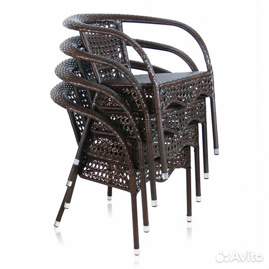 Комплект плетеной мебели Лион-1A T220CT-Y32-W53 Br