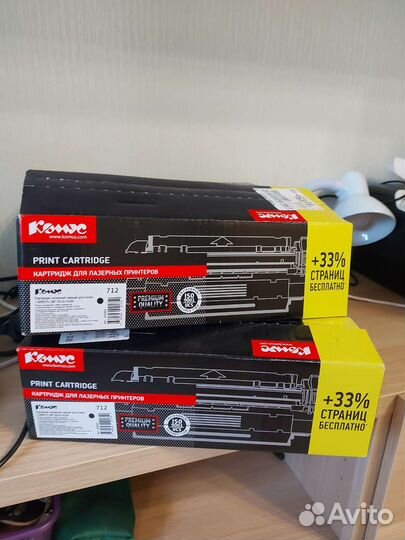 Лазерный принтер canon LBP 3010B с 2-я картриджами