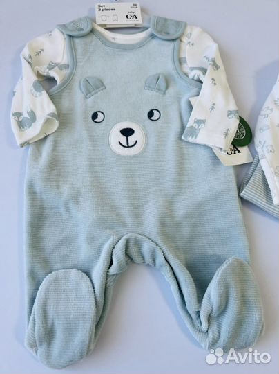 Комплект двойка, размер 62,68