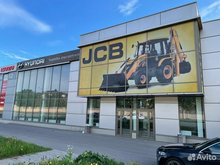 Решётка капота радиатора боковая левая JCB 3CX 4CX