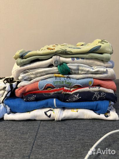 Вещи на новорожденного пакетом 56 62