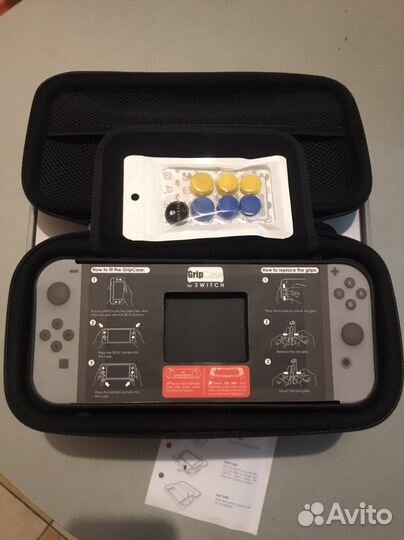 Сумка и грипкейс Skull&Co для Nintendo switch