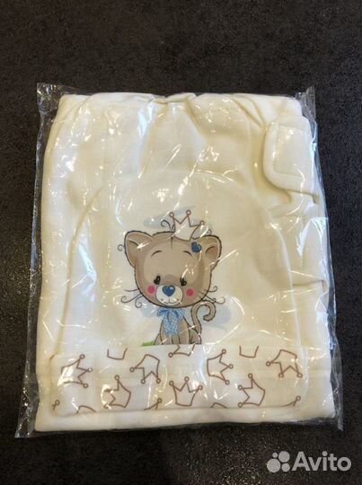 Кокон для новорожденных на липучке