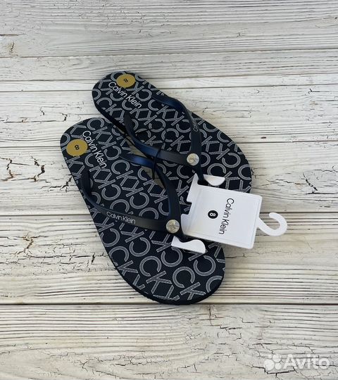 Новые Оригинальные Женские Шлепанцы Calvin Klein