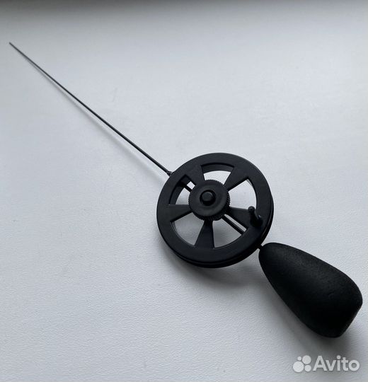 Зимняя удочка ручной работы Black эва