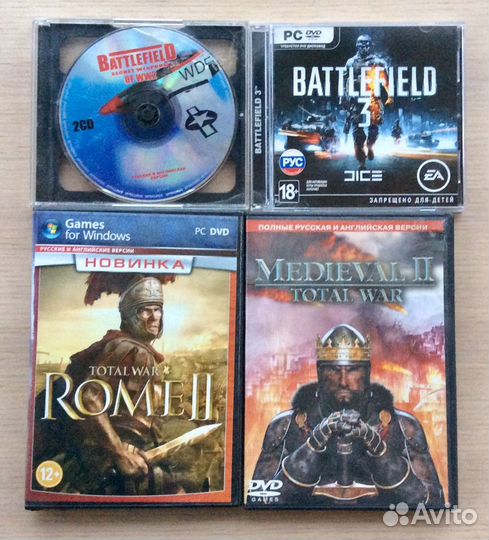 Компьютерные игры диски для пк