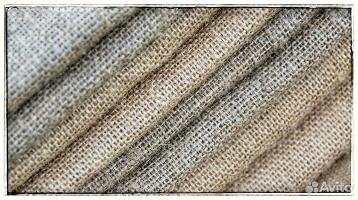 Ткань джут-лен / джут-джут 5м