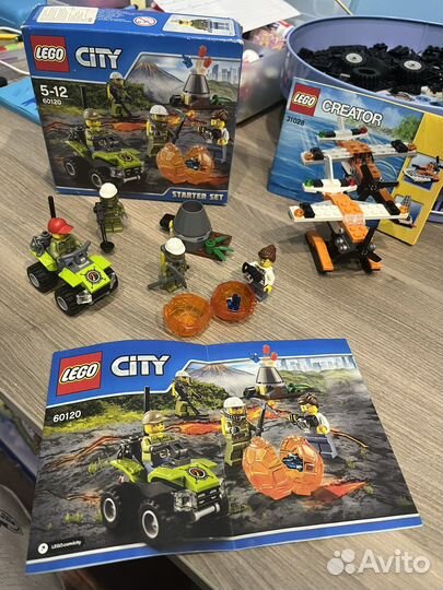 Конструктор Lego City и Creator