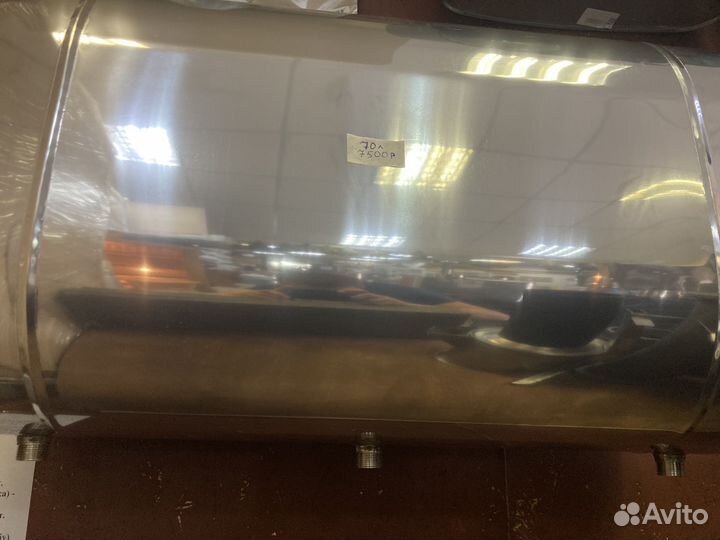 Горизонтальный бак для бани 70 литров