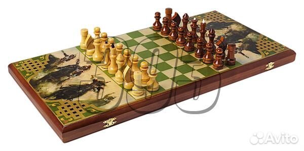 Шахматы, нарды, шашки Атака (средние) (39279)