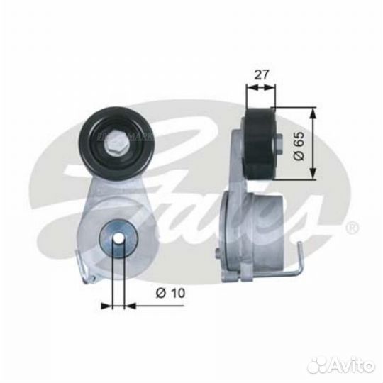 Gates T39275 Ролик натяжной навесного оборудования