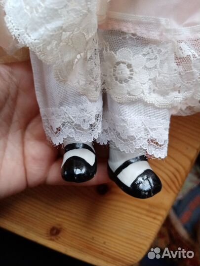 Немецкая винтажная фарфоровая кукла. Лот 18