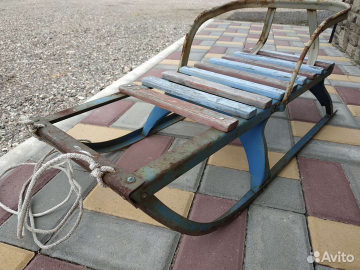 Детские санки советские