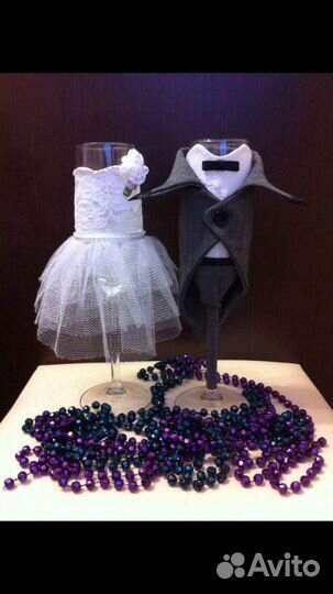 Бокалы ручной работы,цена за 1 бокал