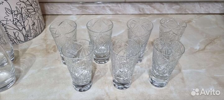 Стаканы хрустальные СССР