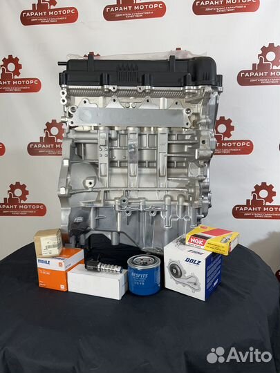 Двигатель G4FC 1.6 Hyundai Solaris 1 Kia i30