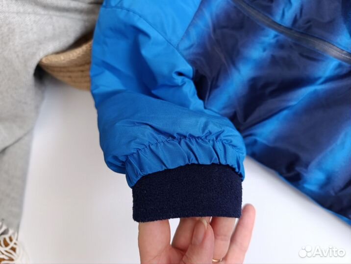 Комбинезон демисезонный 74, шапка варежки подарок