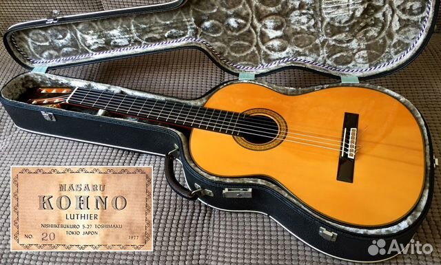 М.Коно (1977) мастеровая классическая гитара объявление продам