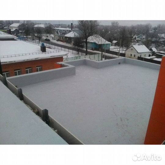 Монтаж мембранной кровли в доме