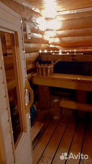 Русская баня на дровах